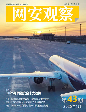 《网安观察》社群期刊-2025年1月刊