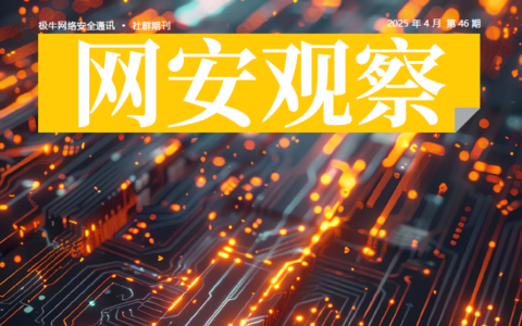 《网安观察》网络安全期刊-2025年4月刊