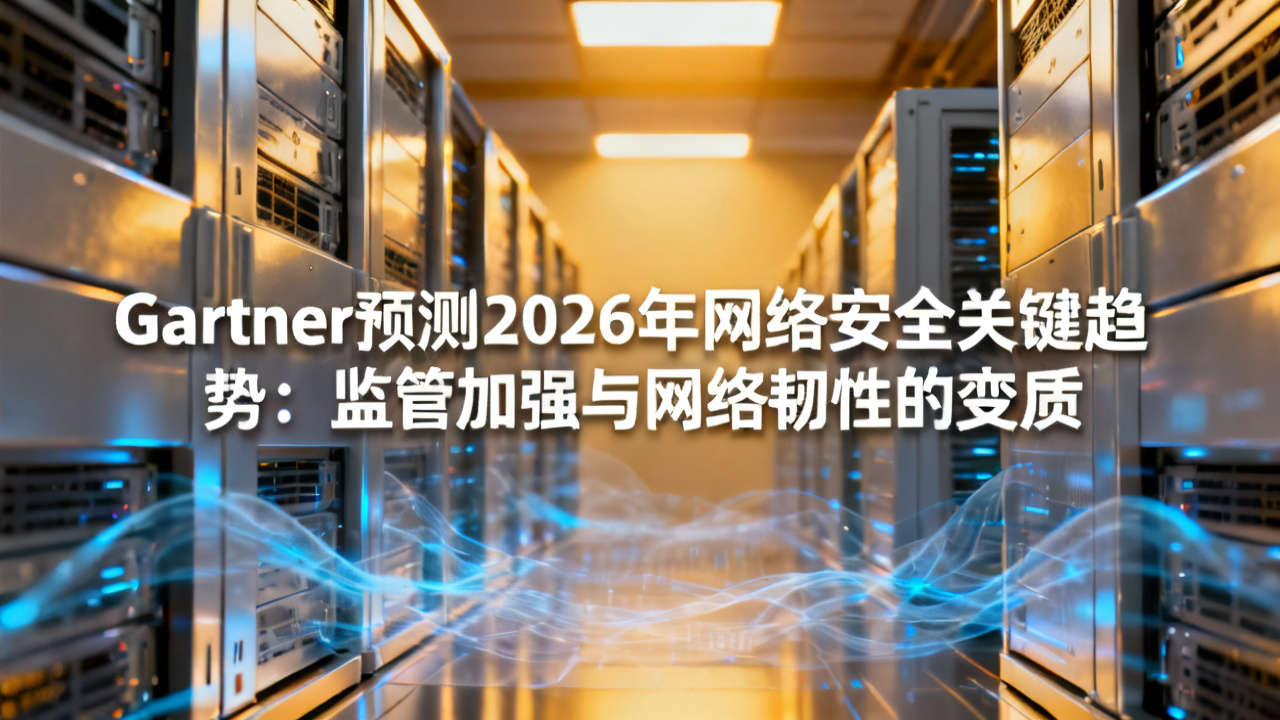 Gartner预测2026年网络安全关键趋势：监管加强与网络韧性的变质