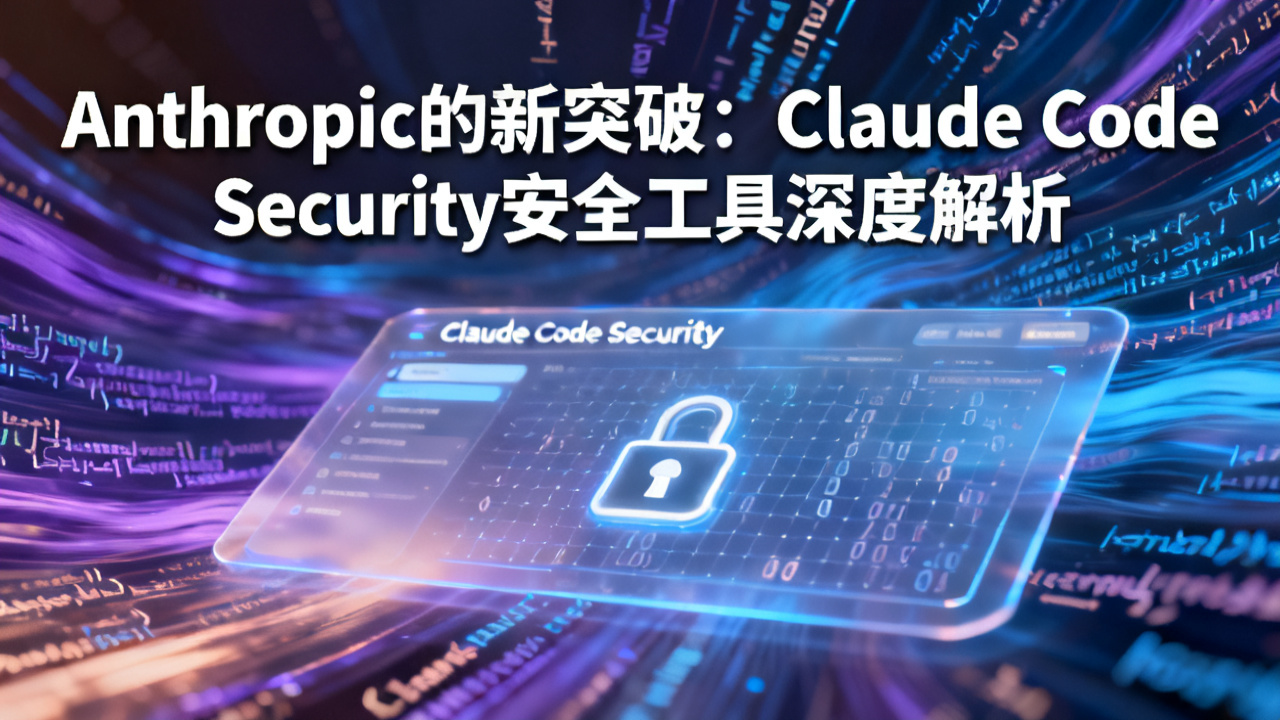 Anthropic的新突破：Claude Code Security安全工具深度解析