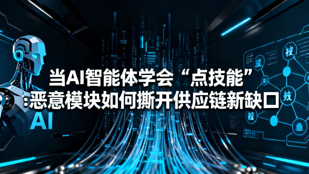 当AI智能体学会“点技能”：恶意模块如何撕开供应链新缺口