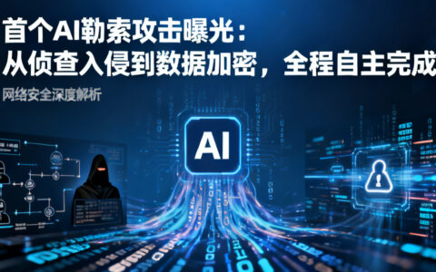 首个AI勒索攻击曝光：从侦查入侵到数据加密，全程自主完成