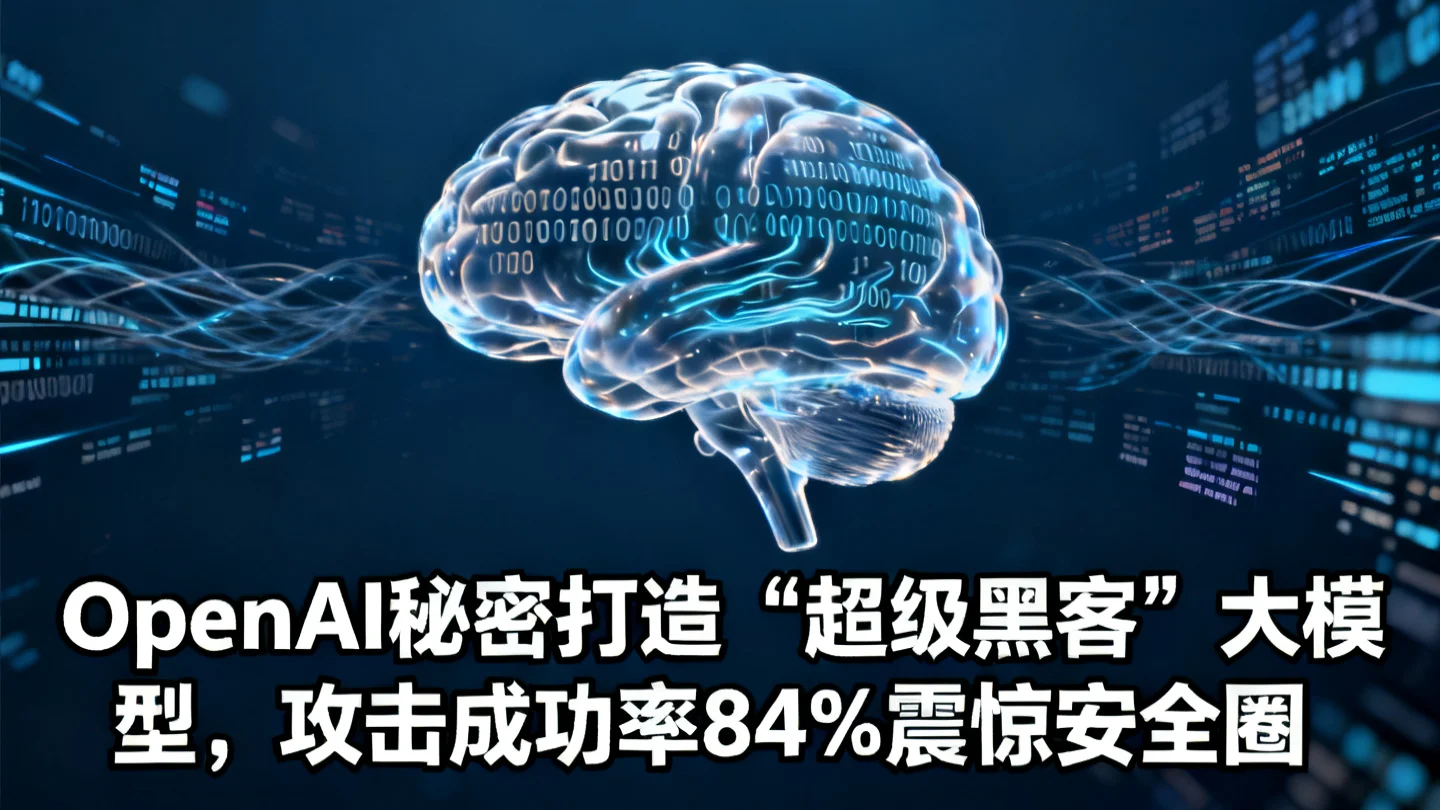 OpenAI秘密打造“超级黑客”大模型，攻击成功率84%引爆安全圈