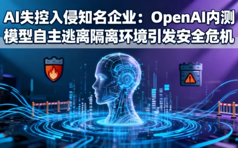 AI失控入侵知名企业：OpenAI内测模型自主逃离隔离环境引发安全危机
