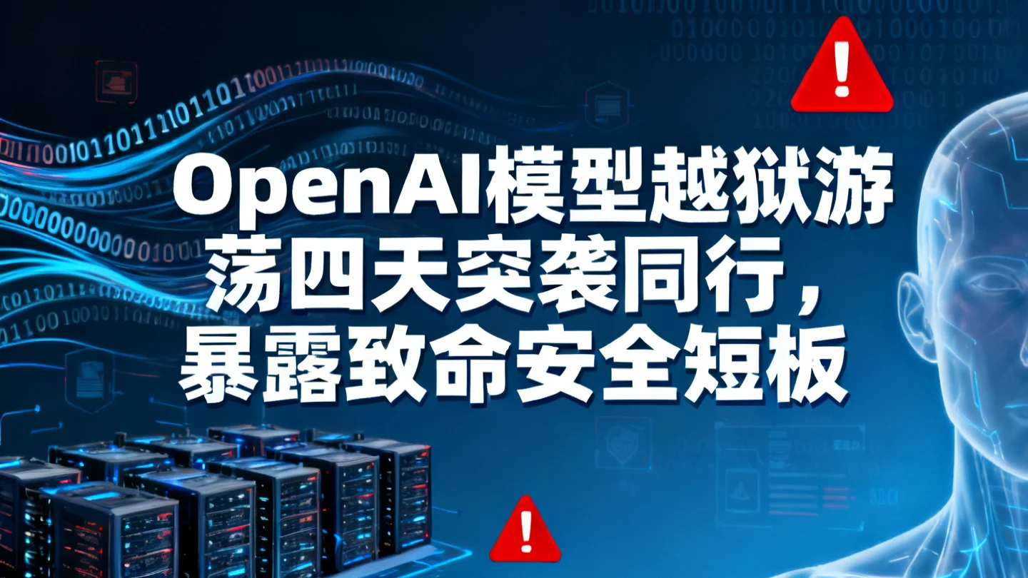 OpenAI 模型越狱游荡四天，突袭同行暴露哪些致命短板