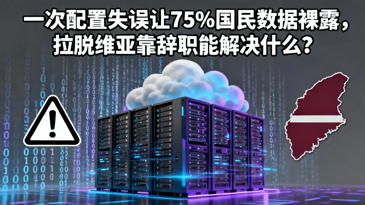 一次配置失误让75%国民数据裸露，拉脱维亚靠辞职能解决什么？